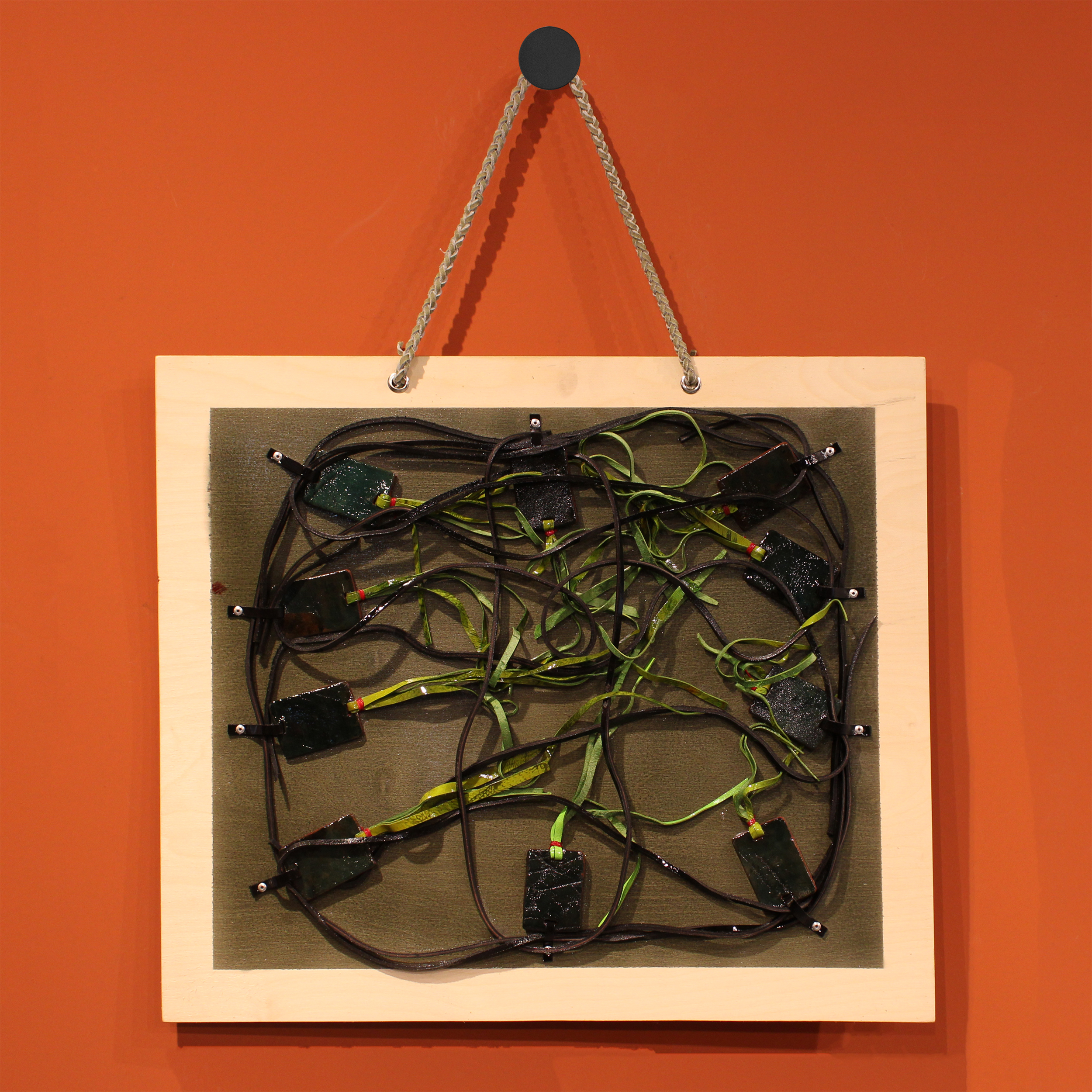 تابلو چرم H018