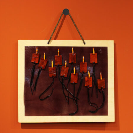 تابلو چرم H022