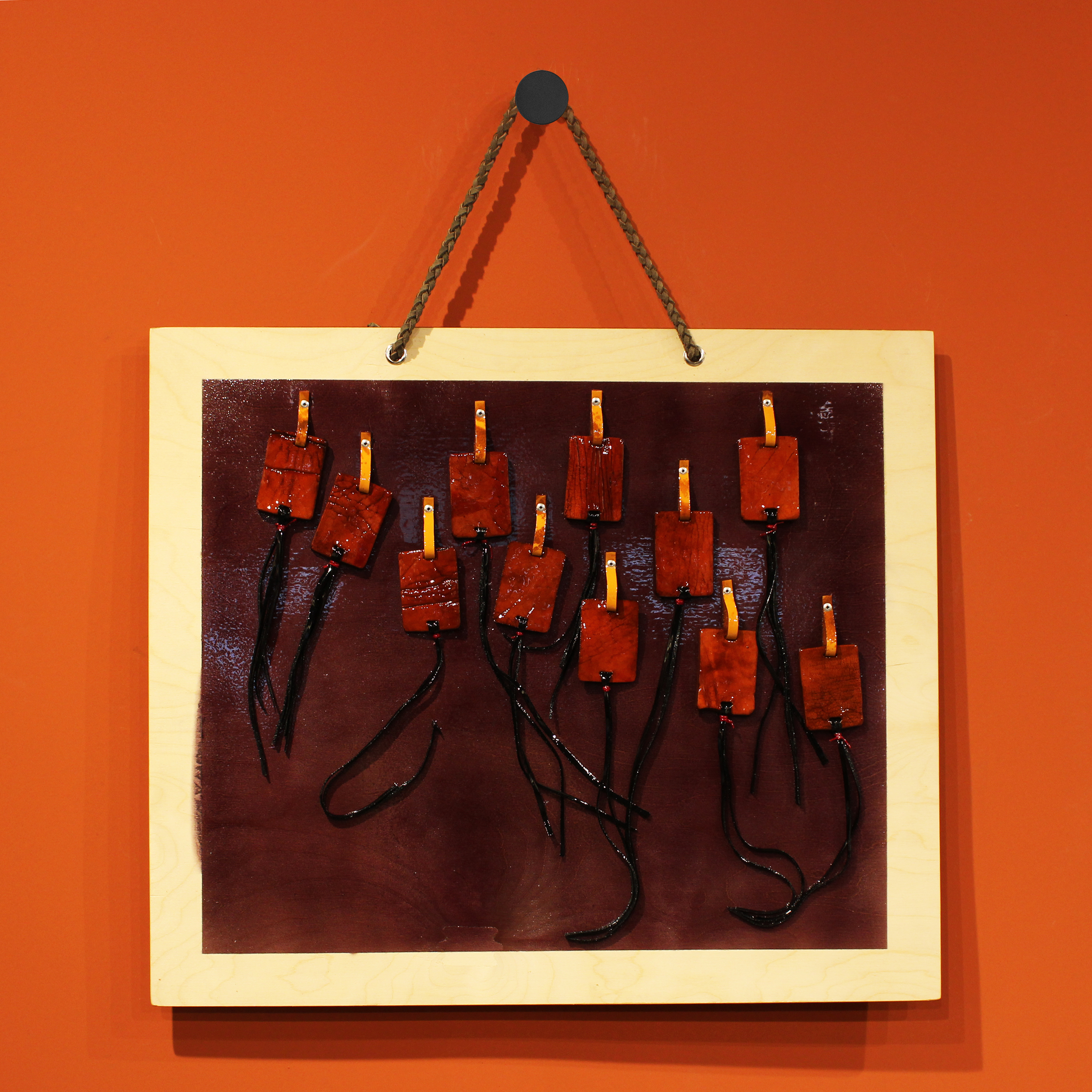 تابلو چرم H022