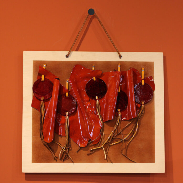 تابلو چرم H048