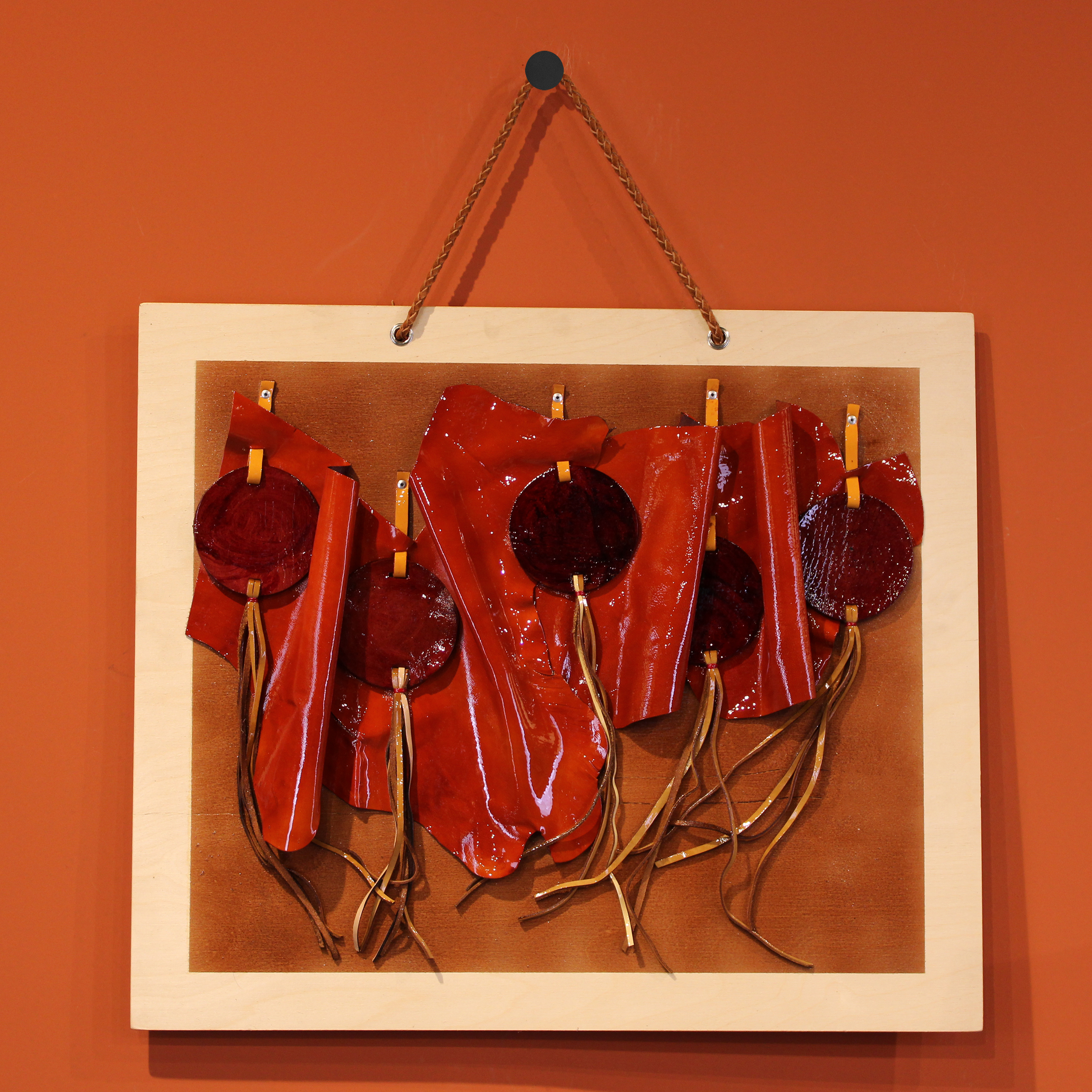 تابلو چرم H048