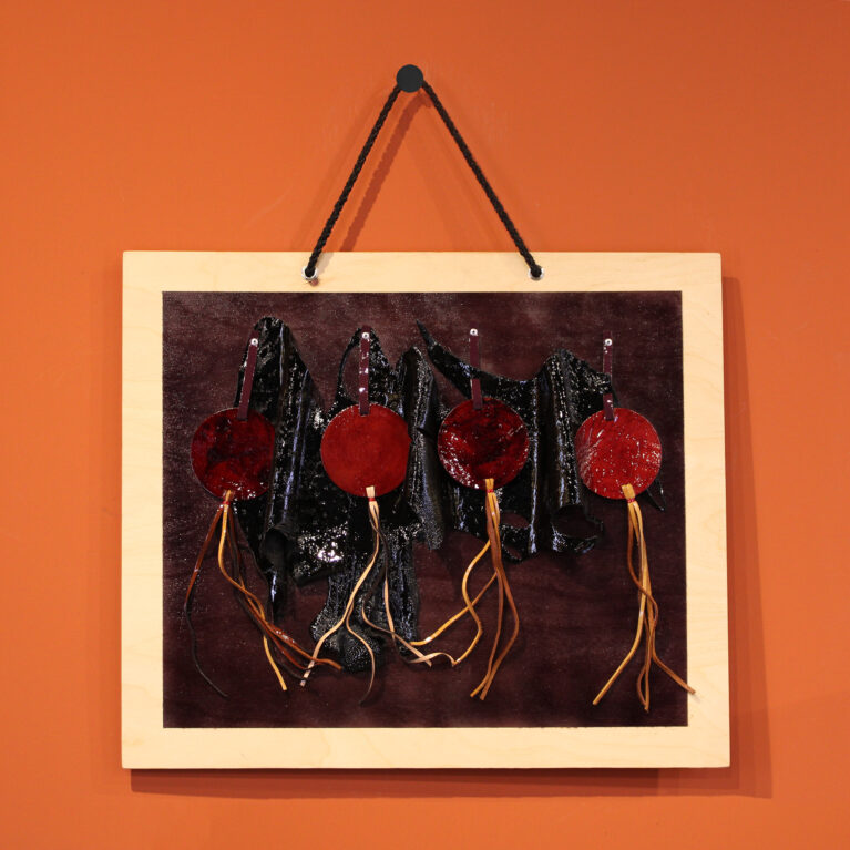 تابلو چرم H053