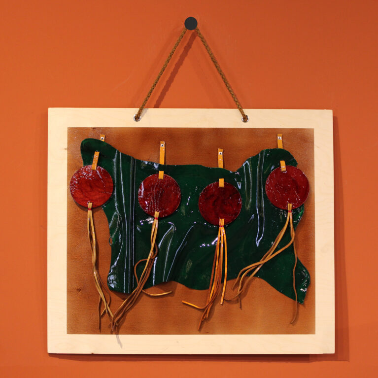 تابلو چرم H055