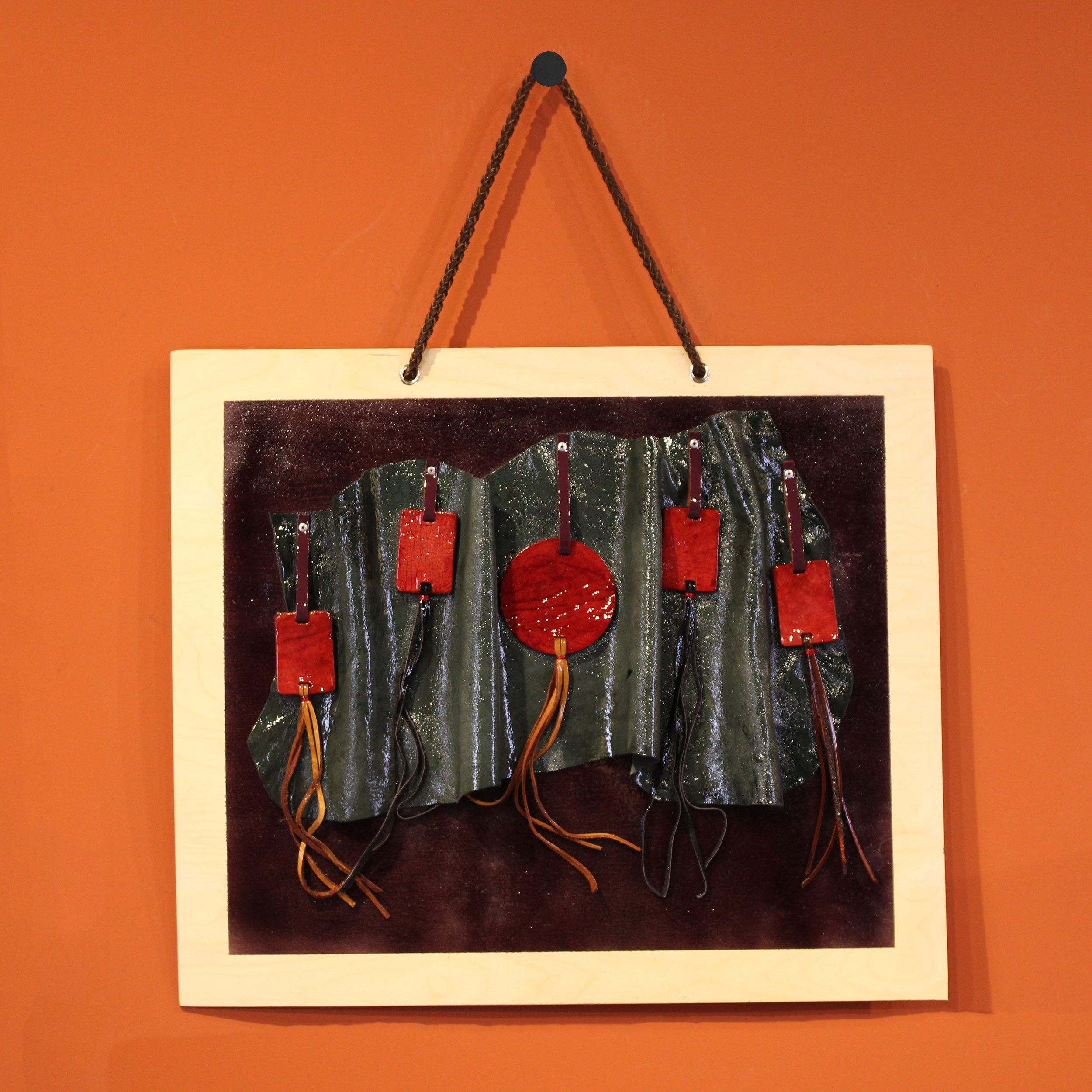 تابلو چرم H057